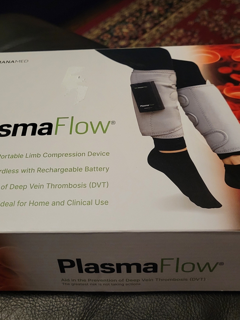 PlasmaFlow MANAMED Compression Device NEW IN BOX